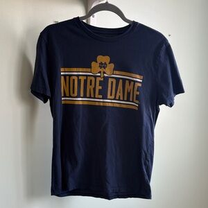 Notre Dame Navy T-Shirt Size Medium